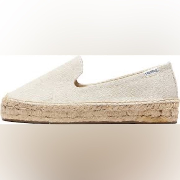 Soludos Women's Custom Smoking Slipper Neutral Espadrille - Picture 3 of 10